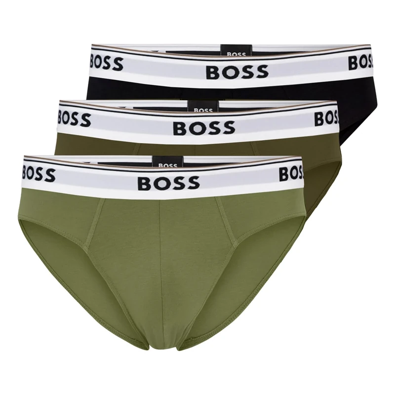 BOSS Men's Brief 3P Power 10267398 01 Brief, 964Open Miscellaneous,