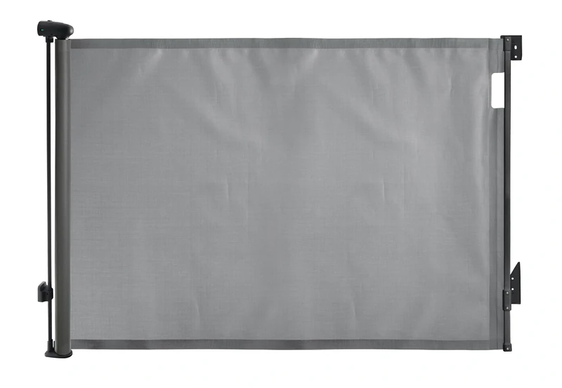 Dreambaby Glide N Hide 90cm Extra Tall, 140cm Wide Retractable Baby Gate - Ideal for Stairs, Doorways & Halls, Durable Mesh, EZY-Check Indicator, Dog & Pet Fence