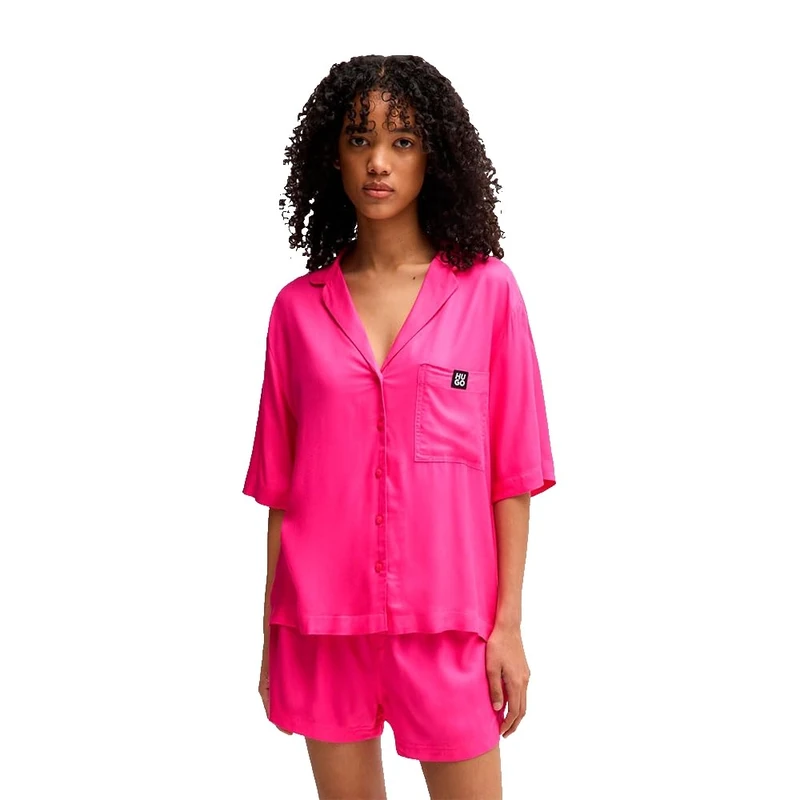HUGO Women's Jade_Short Set 10259752 01 Short_Set, 675Bright Pink,