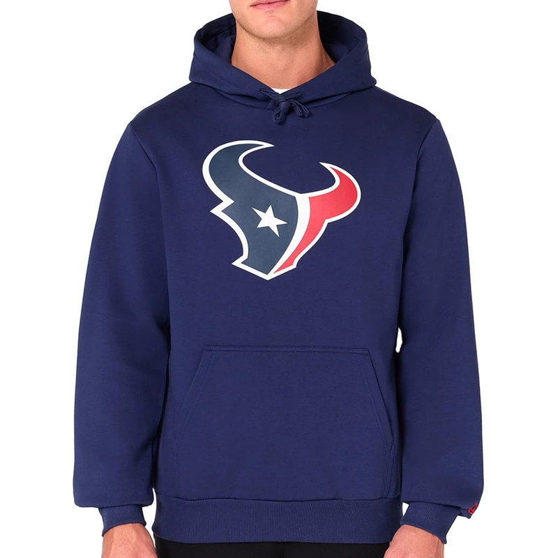 New Era Houston Texans NFL Team Logo Hoody Blue Hooded Jumper