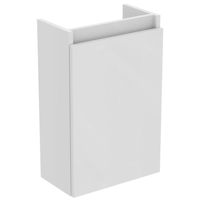 Ideal Standard Bathroom Vanity Units Eurovit+ 35cm wall mounted cloakroom sink unit with 1 door, R0271WG, White