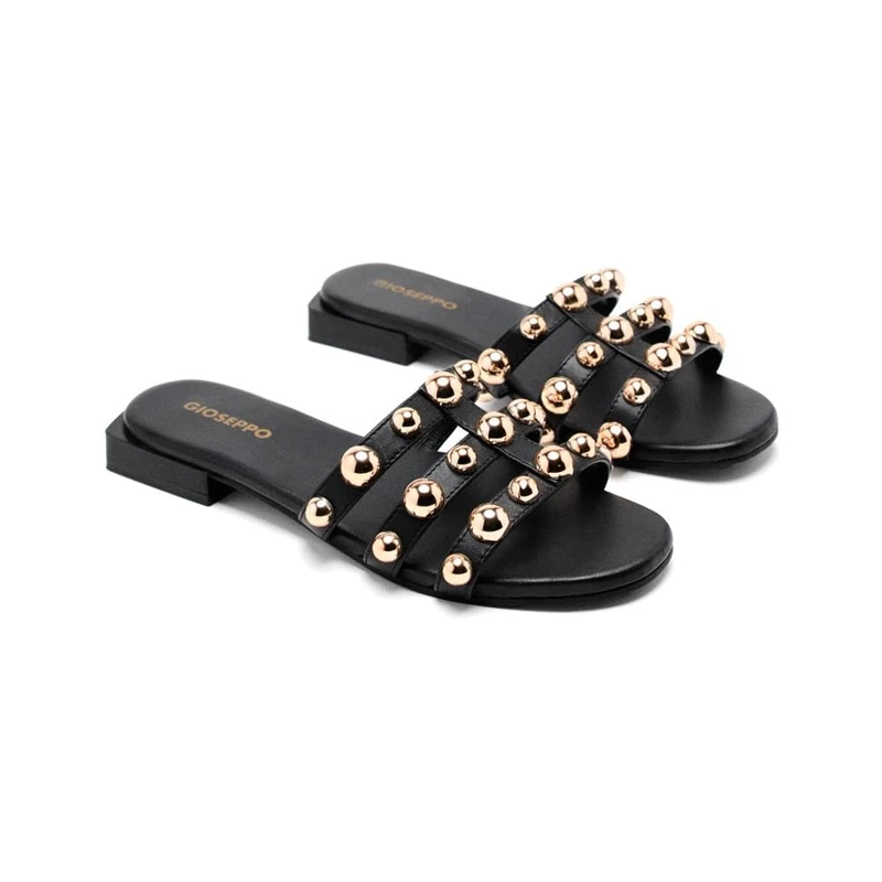 GIOSEPPO Women's Dekorra Flat Sandal, Gold, 6 UK