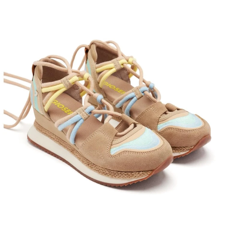 GIOSEPPO Women's Bridport Sport Sandal, Beige, 2.5 UK