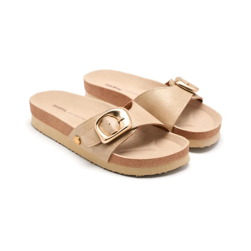 GIOSEPPO WALPOLE, Women's Flip Flops, Gold, 39 EU, gold, 7 UK