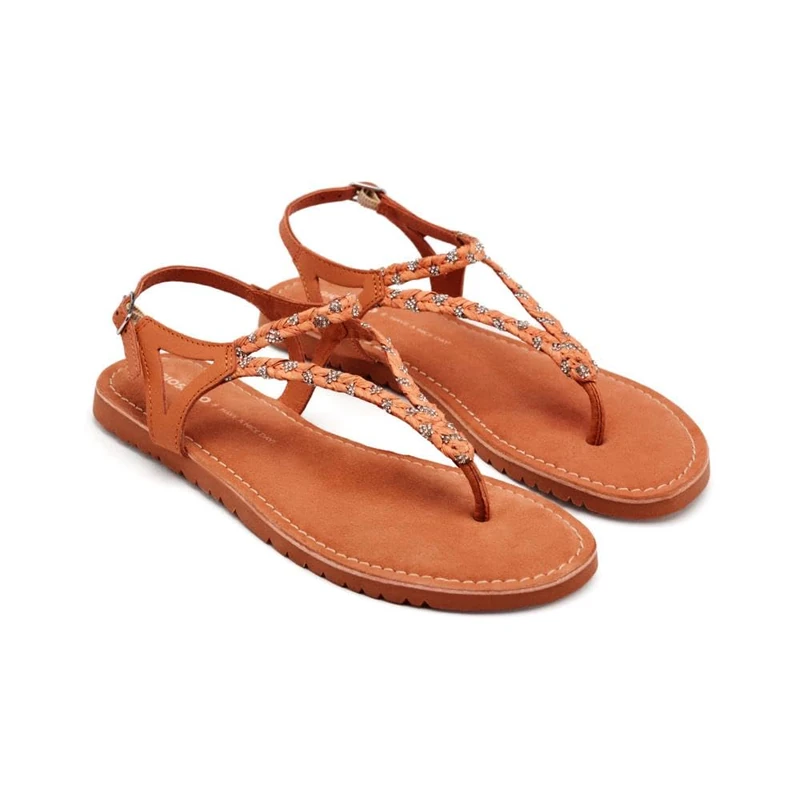 GIOSEPPO Women's Limington Flat Sandal, Tile, 6.5 UK