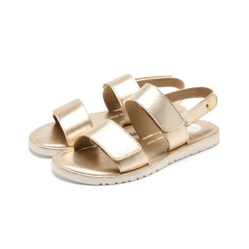 GIOSEPPO REHOBOTH, Flat Sandals, Platinum, 37 EU, Platinum, 4 UK