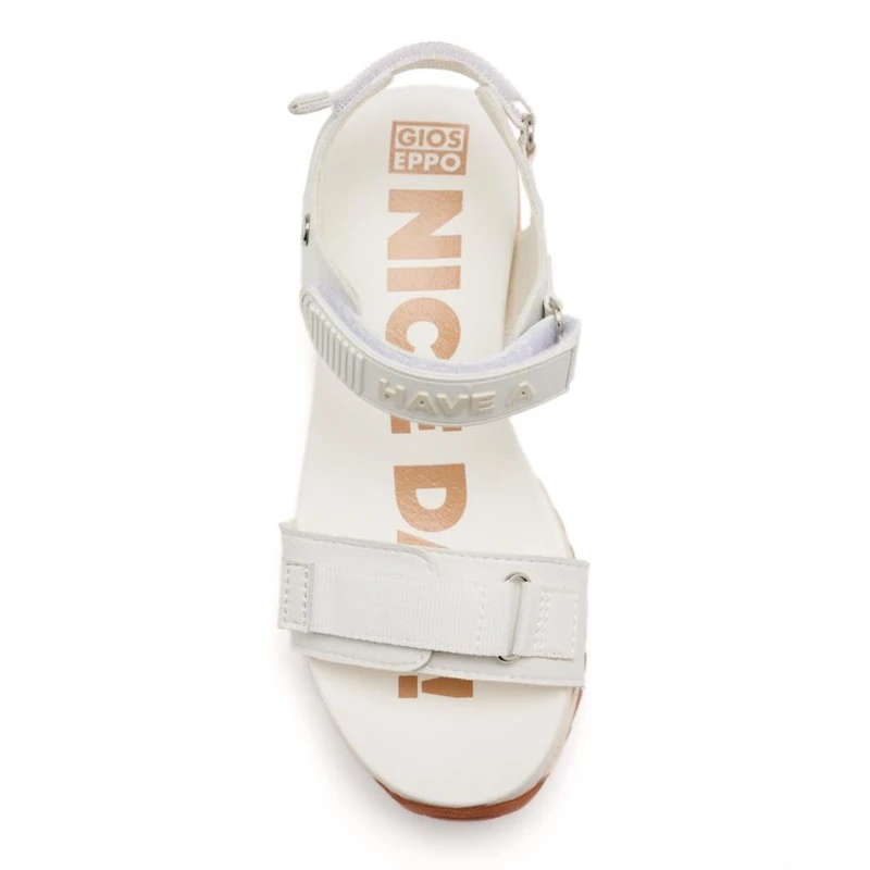 GIOSEPPO Girls Tremont Sport Sandal, White, 5 UK