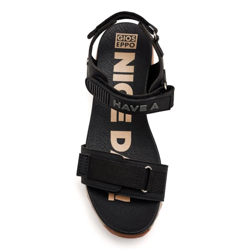 GIOSEPPO Women's Tremont Sport Sandal, Black/White, 33 EU