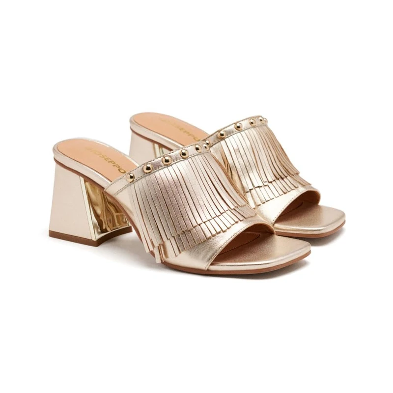 GIOSEPPO Women's Dixfield Sandal, Platinum, 2.5 UK