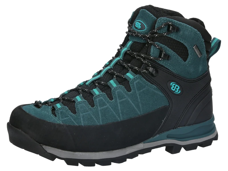 Brütting Unisex's Mount Tasman Trekking Boots, Petrol Turquoise, 8.5 UK