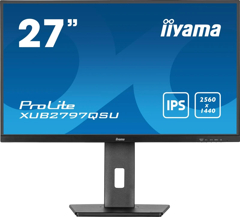 iiyama XUB2797QSU-B2-27, IPS, 2560 x 1440/100Hz, 1H1DP, HAS