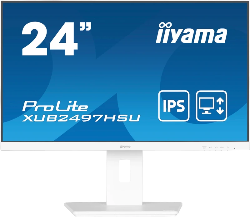 iiyama XUB2497HSU-W2 24 inch IPS slim bezel, 100Hz, 1ms (MPRT), 1920x1080, HDMI/DP, 2 x USB, Height Adjustable Stand, TCO09 & TUV-GS, 5 Yr Warranty