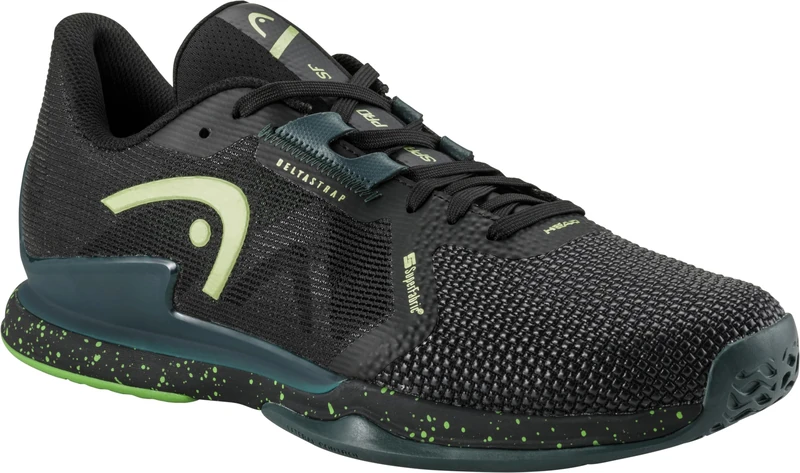 HEAD Sprint Pro 3.5 SF All Court Shoes, Black UK 6.5 - Image 1