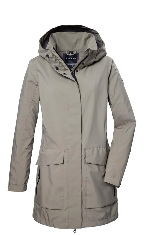 G.I.G.A. DX Women's Gs 95 Wmn Sftshll Prk Parka with Zip-Off Hood/Softshell Jacket, Helloliv, 42