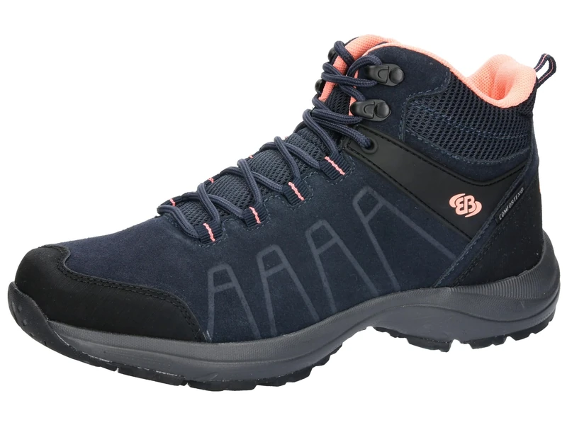 Brütting Unisex Mount Harvard High Trekking Boots, Navy/Salmon, 42 EU, Marine salmon, 8 UK