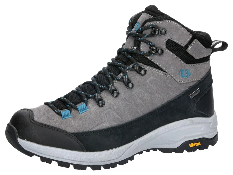 Brütting Unisex's Mount Sellery Trekking Boots, Grey Black, 4 UK