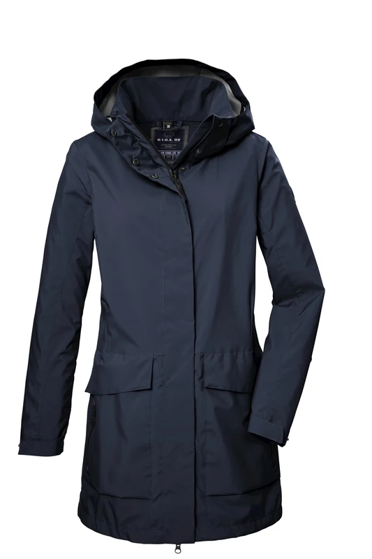 G.I.G.A. DX Women's Gs 95 Wmn Sftshll Prk parka with zip-off Hood/softshell jacket, dark navy, 38 - Image 1