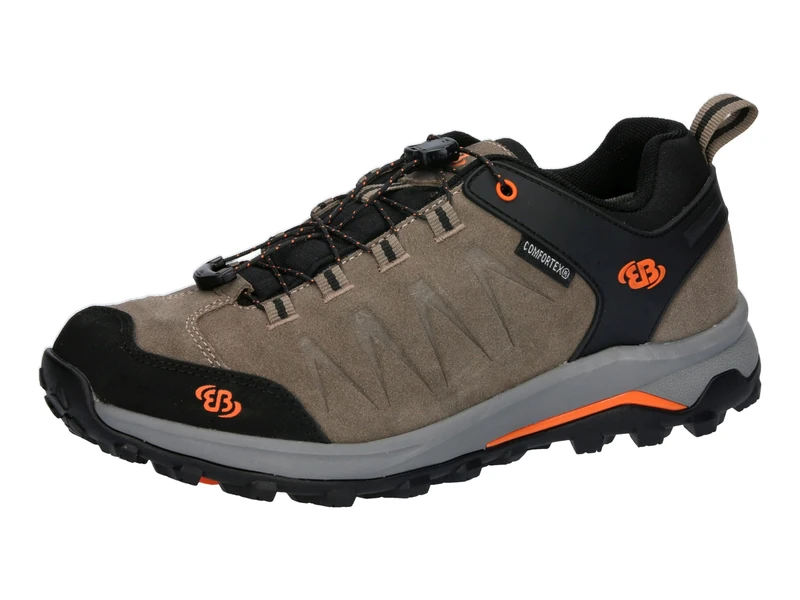 Brütting Unisex Mount Chester Trekking Shoes, Beige/Orange, 10 UK