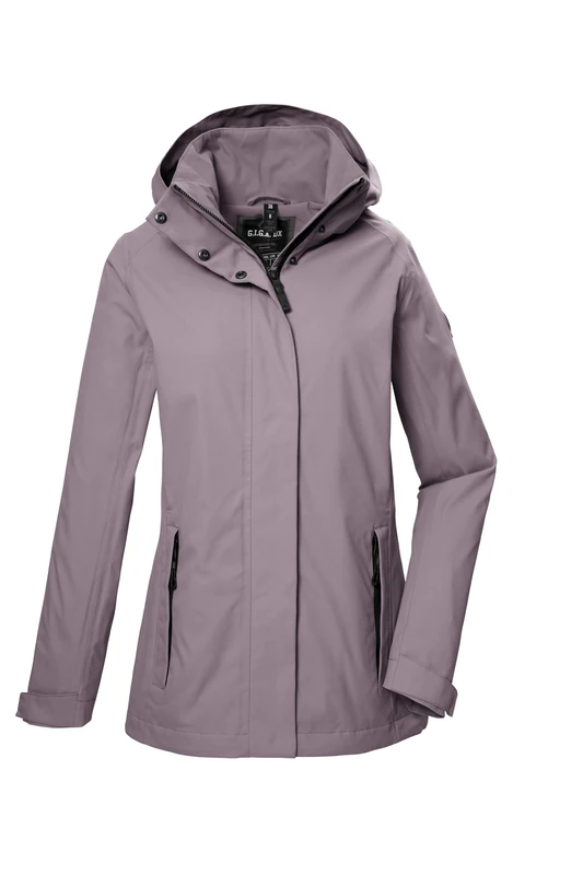 G.I.G.A. DX Women's Gs 53 Wmn Jckt Functional waterproof outdoor jacket with zip-off Hood, lavender, 48 (EU)