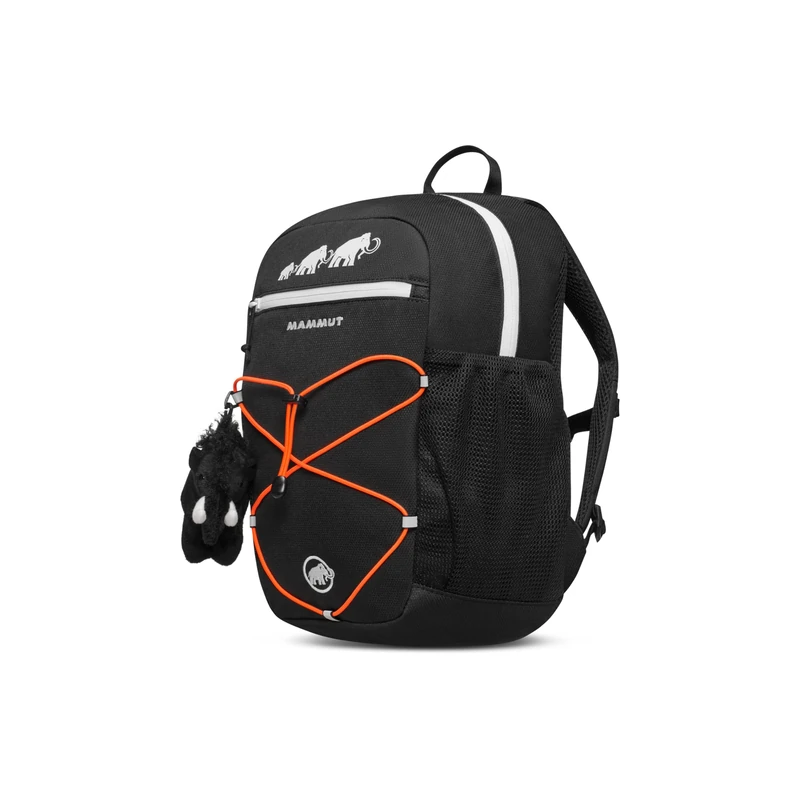 Mammut First Zip 8 | Hiking Backpack for Girls & Boys, For Kids Ages 2-9, With Cute Soft Toy | 8 l, Black