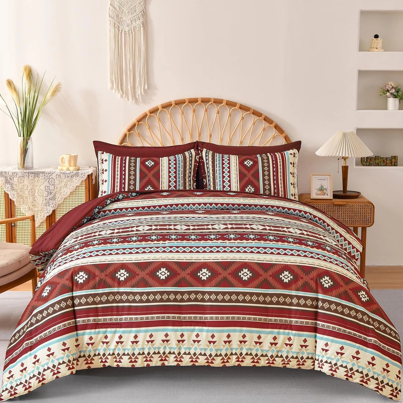 Dinjoy Boho Comforter Set NK05AB090844K7U-F