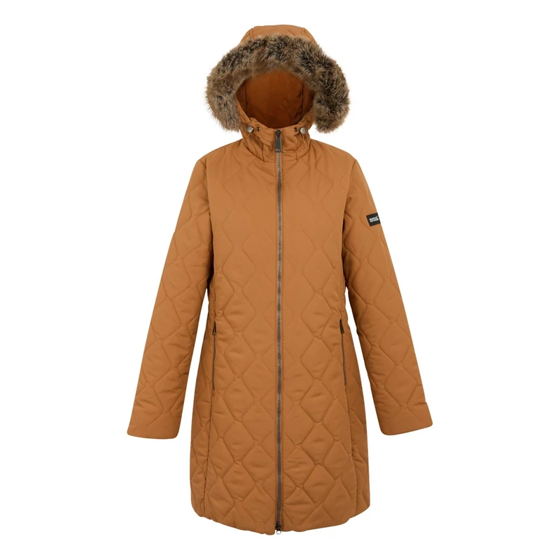Regatta Women's Fritha III Insulated Parka Jacket with Recycled Thermoguard Insulation, perfect for Outdoors