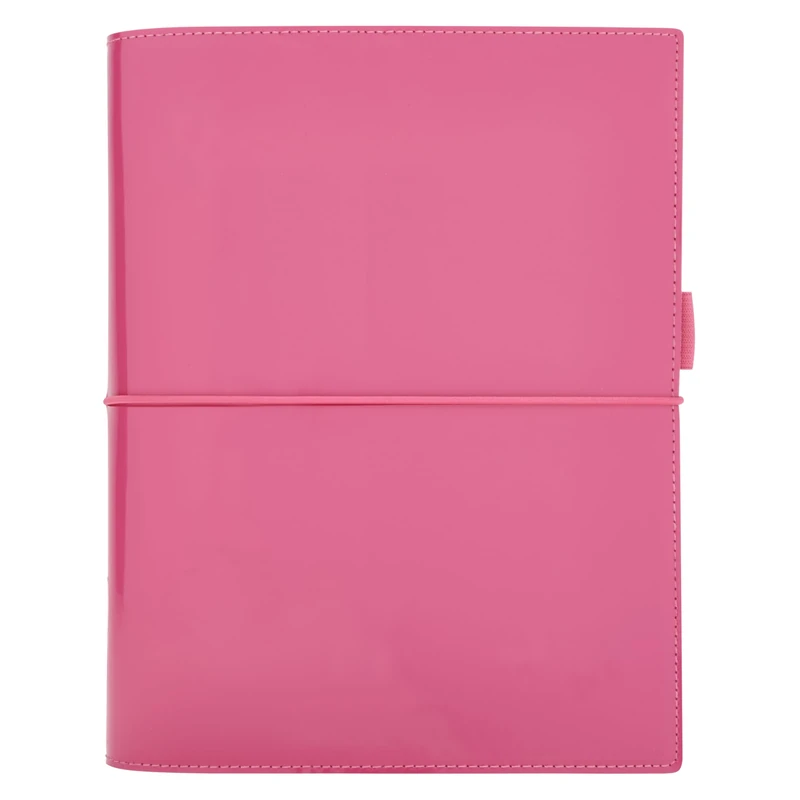 Filofax A5 Domino Patent Organiser - Hot Pink
