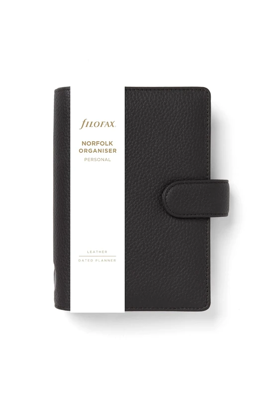 Filofax Personal Norfolk Organiser - espresso