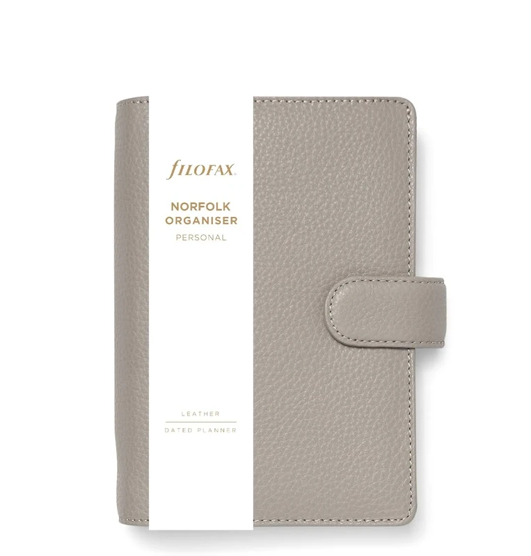 Filofax Personal Norfolk Organiser - taupe