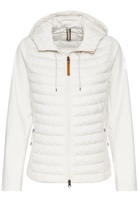 camel active Women's 330670-5r27 Jacket, White, 8