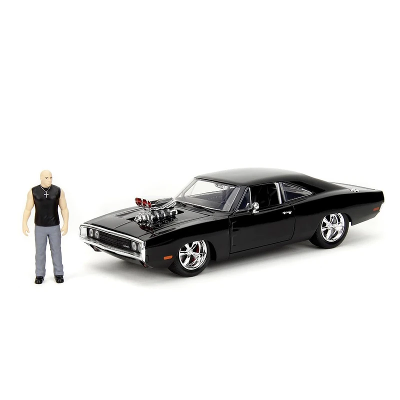 Jada Fast&Furious Dodge with 1:24 Toreto Figure