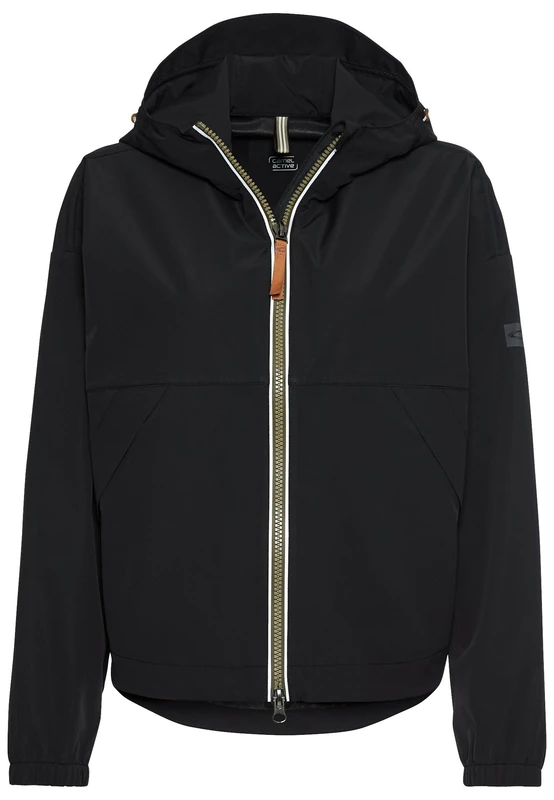 camel active Women's 330650-5r23 Jacket, black, 8
