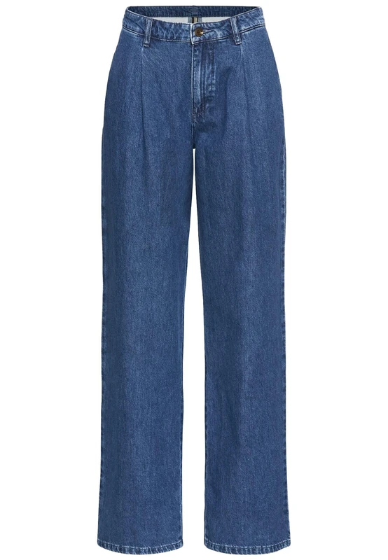 camel active Women's 377480-5d92 Trouser, Blue, 32W x 32L