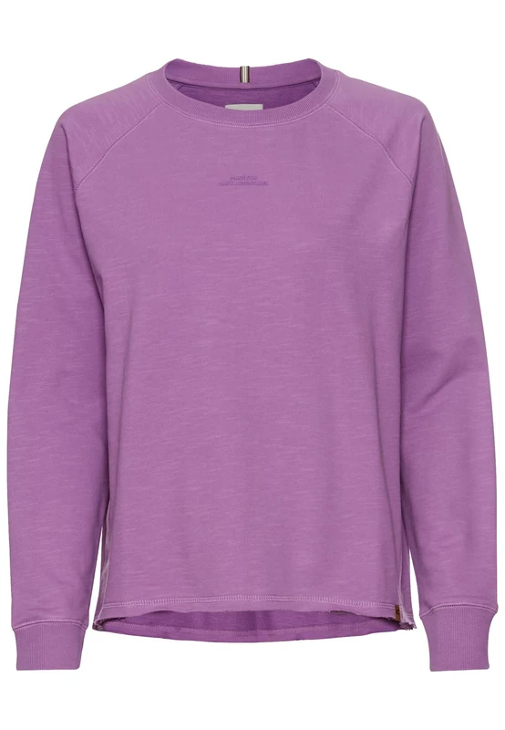 camel active Women's 309386-5f70 Pullover Sweater, Purple, L