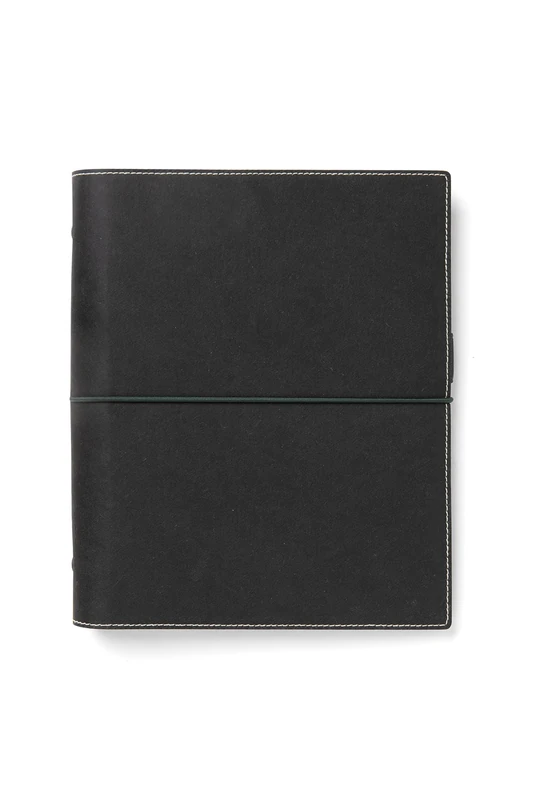 Filofax A5 Eco Essential Organiser - Ebony - Vegan Material