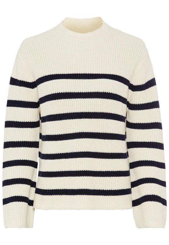 camel active Women's 309569-5k83 Pullover Sweater, White, S