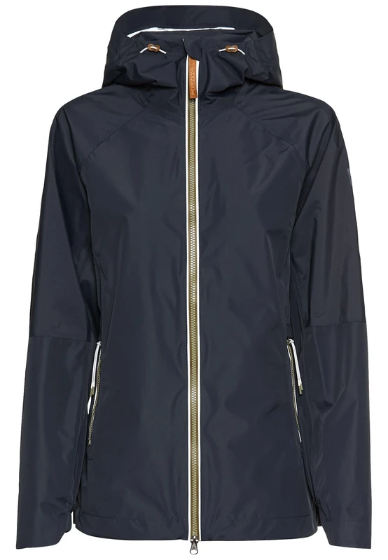 camel active Women's Functional Anorak Made from Recycled Polyester, darkblue, 20