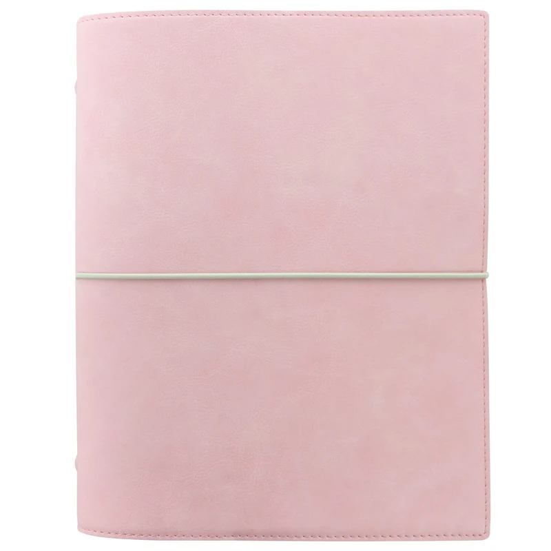 Filofax A5 Domino Soft Organiser - Pale pink
