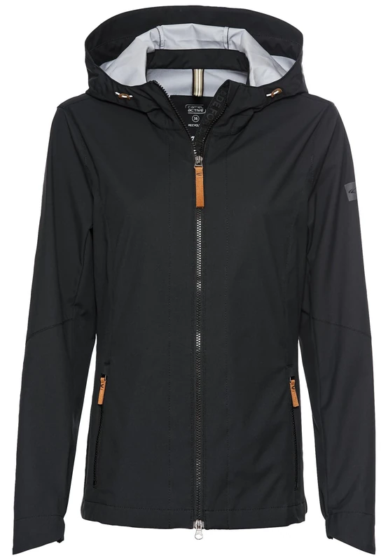 camel active Women's 320500-5r25 Jacket, Black, 16
