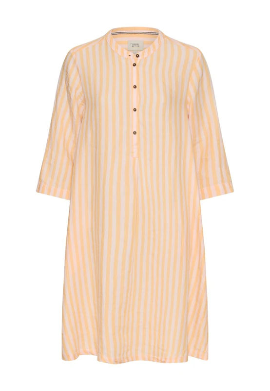 camel active Women's 391490-5s21 Dress, Orange, M