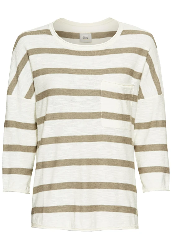 camel active Women's 309588-5k51 Pullover Sweater, Green, L