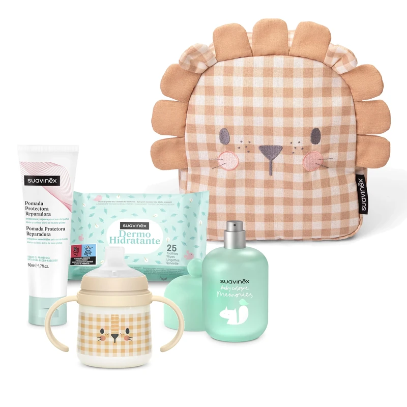 NOVA ENGEL Mi Pequeã‘A Mochila Leã“N Estuche 5 Pz