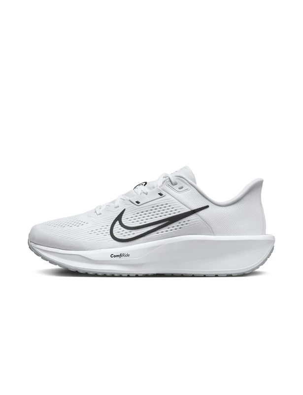 NIKE Men's Quest 6 Running Shoe, White Black Pure Platinum, 10.5 UK