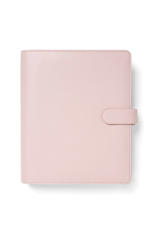 Filofax A5 Saffiano Organiser - Blush - 6 Ring Diary