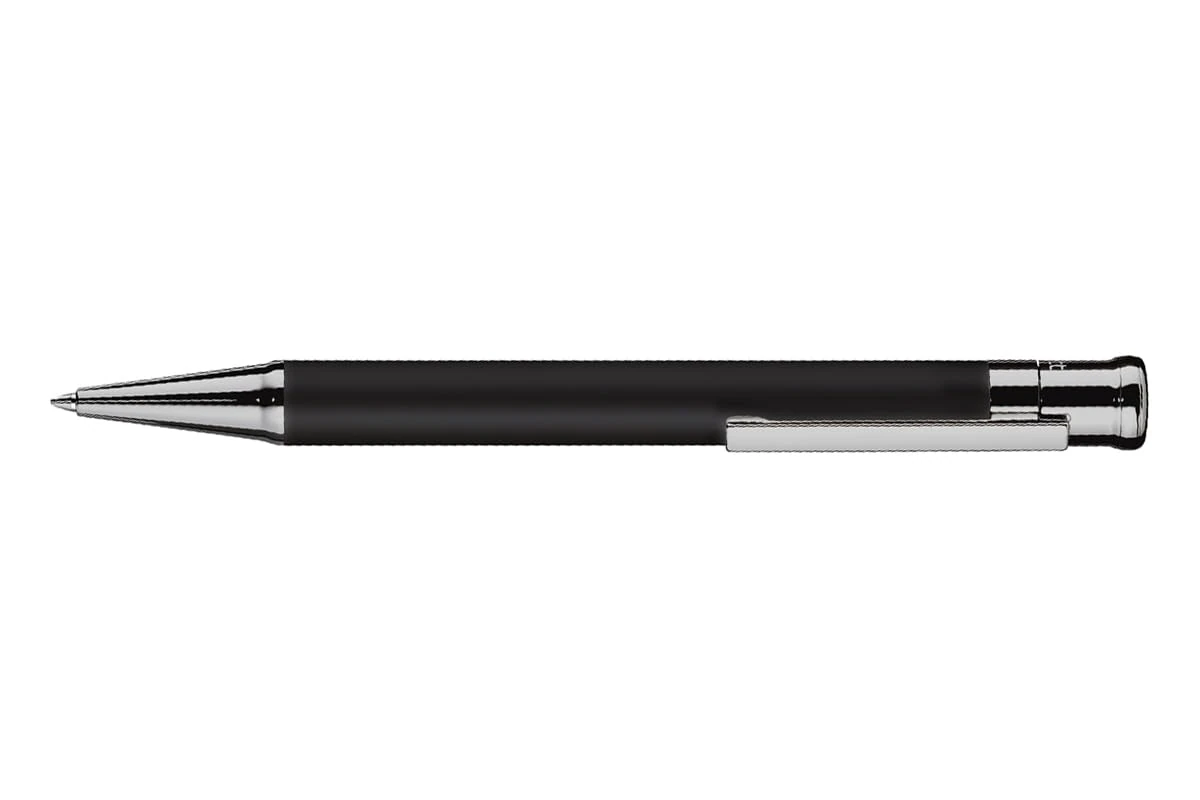 Otto Hutt Design 04 001-20227 Ballpoint Pen Matte Black Metal Length: 13.3 cm Diameter 10.8 mm Weight 42.1 g