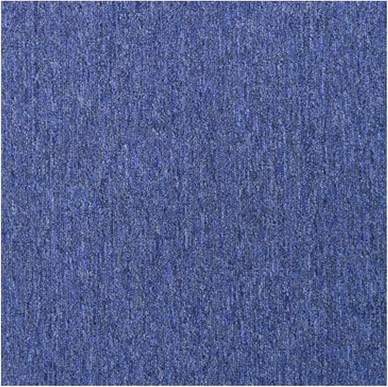 20pcs Carpet Tiles 50x50 cm | Holywarm 5 SQM Carpet Floor Tiles | Heavy Duty Non-Slip Flooring Rugs for Commercial Retail, Office, Home, Kitchen, Bedroom, Living Room, Bathroom (Royal)