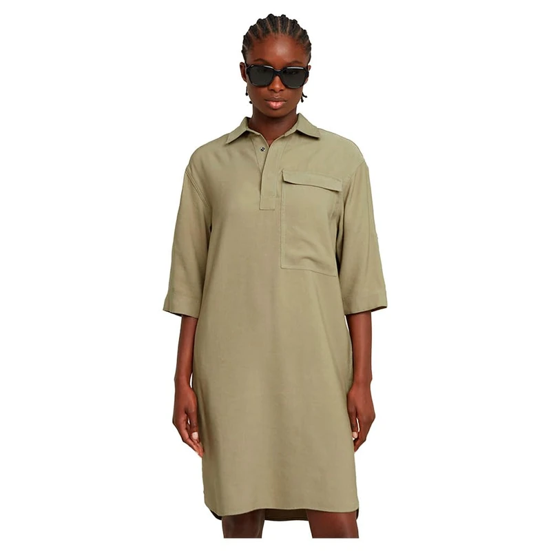 G-Star Women's Shirt Dress , Green (ensis green D26022-D714-6057), M