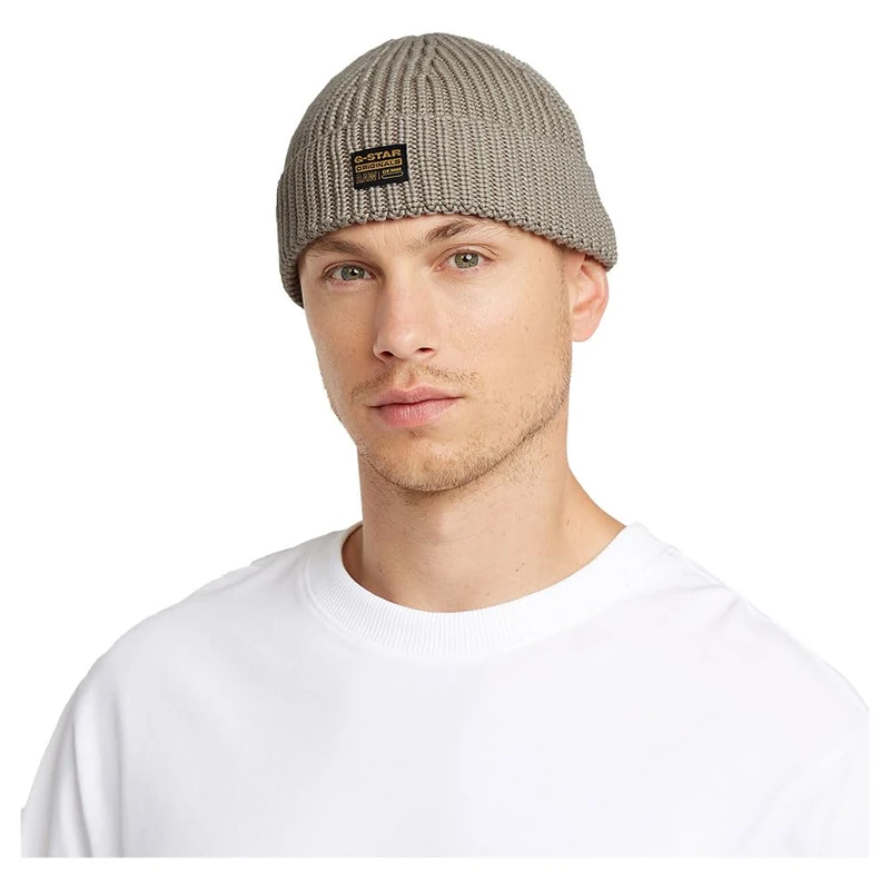 G-Star Men's Originals Fisherman Beanie, Beige (vintage khaki D24321-D167-G053), PC
