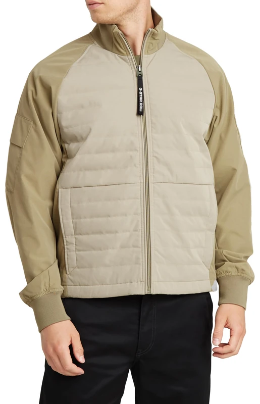 G-Star Men's Track Overshirt, Beige (vintage khaki D26175-D517-G053), XXL - Image 1