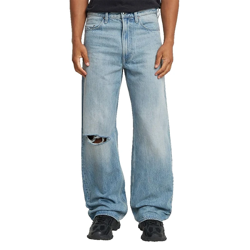 G-Star Men's Type 96 Loose Jeans, Blue (vintage ripped mine dust D23693-D788-H118), 34W / 32L